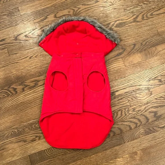 💕x3HP💕Red Canada Pooch dog winter coat - Picture 3 of 14